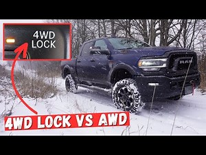 RAM 4WD Lock vs AWD **Heavy Duty Mechanic Explains** | What is the Difference?