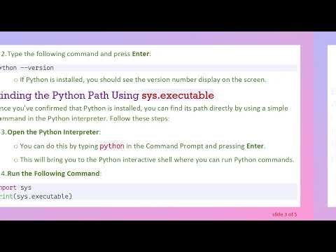 How to Locate the Python 3.8.2 Path on Windows 10