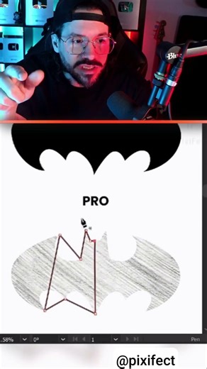 logo Batman Débutant vs Pro