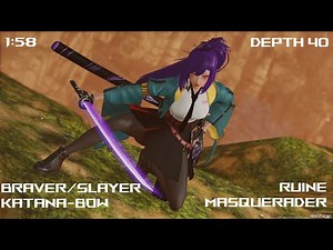 [PSO2:NGS] Fictitious Beam D4F10 BrSl Katana-Bow 1:58 (Tri Selio Abandac)