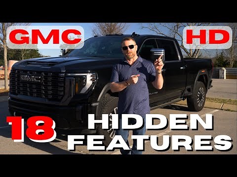 18 Hidden Features, GMC HD Sierra