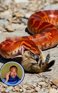 Desert Python have power over them 😱 #rescue #animals #wildlifephotography | Nature Drama Tv