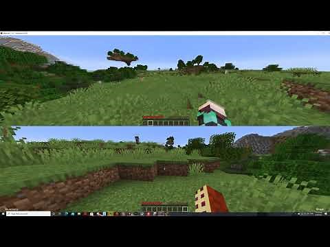 how to play split screen minecraft on java edition! 1.16!