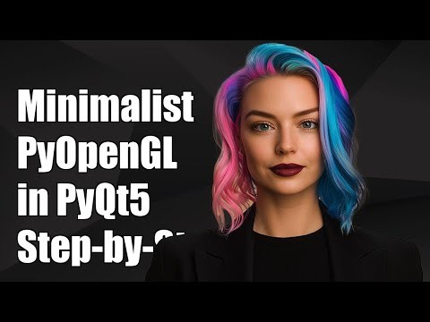 Minimalist PyOpenGL Example in PyQt5: A Step-by-Step Guide for Beginners