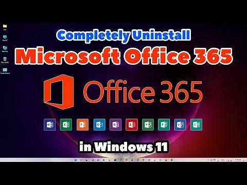How to Completely Uninstall, Remove or Delete Microsoft Office 365 from Windows 11 PC or Laptop