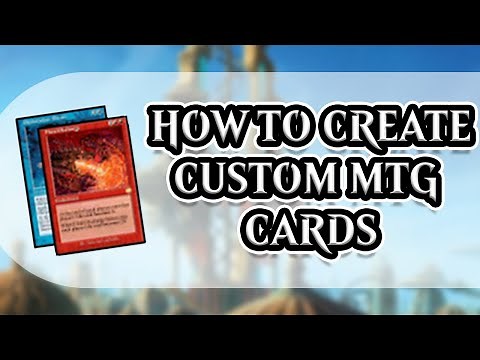 How I Make Custom Magic Cards! | Magic Set Editor Breakdown