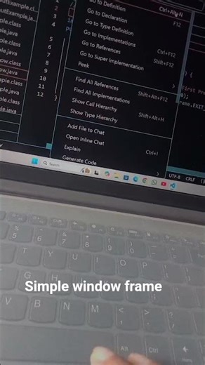 java swing window frame #swing #java #coder