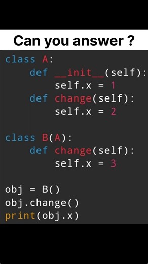 Python Quiz Challange | Inheritance