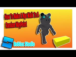 How To Make A Npc Walk To A Random WayPoint (ROBLOX STUDIO SCRIPTING TOTURIAL)