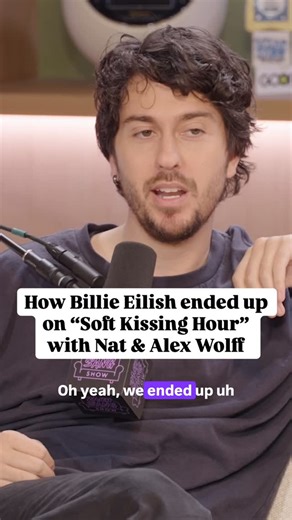 Zach Sang Show on Instagram: "@natandalex tell the story of @billieeilish producing and doing vocals for song “Soft Kissing Hour”"
