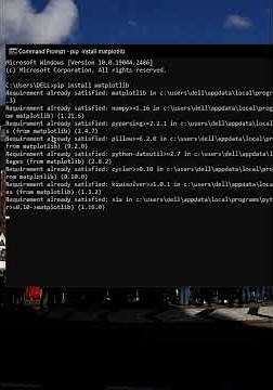 How to Install Matplotlib