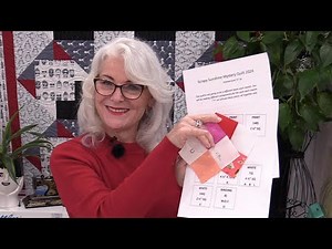 Feb. Block of the Month 2024 Scrappy Sunshine 2