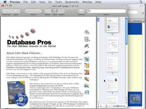 FileMaker Tutorial - 081 - Inserting a PDF