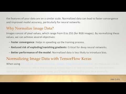Normalize Your Image Data in TensorFlow Keras: A Simple Guide to Standardization