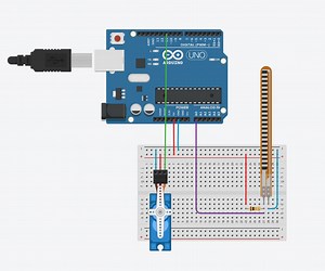 FLEX SENSOR CONTROLLED SERVO MOTOR