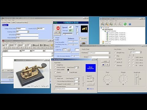 SOFTWARE CW KEYERs - review of 5 morse code programs