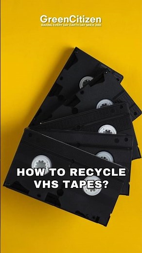 How To Recycle VHS Tapes?