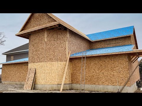 We’re Finally Closing In This House… Walls, Windows & Roof