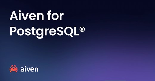 Managed PostgreSQL as a service | Aiven