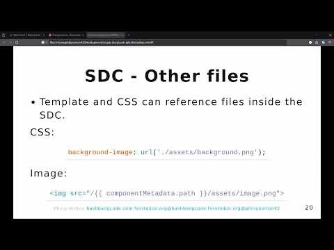 Using Storybook To Preview Single Directory Components - DrupalCamp Scotland 2025