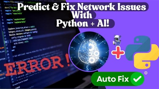 AI + Python in Networking: Predict Network Failures Before They Happen! | Core Networking Classes | Core Networking Classes | Boost your knowledge