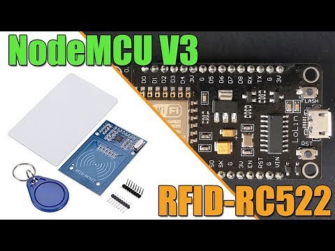 nodeMCU V3 + RFID-RC522