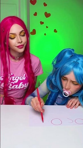 😅 When your art says “talent,” but your hand says “nope.”