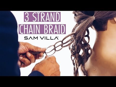Chain Braid - How to Create with 3 Strands