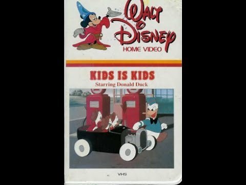 Opening to Kids is Kids Starring Donald Duck 1983 VHS