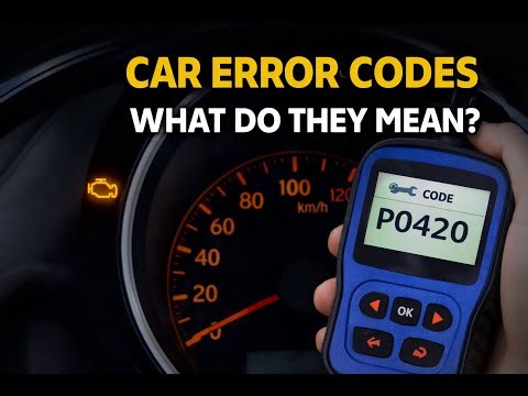 Car Error Codes Explained – What Do They Mean?