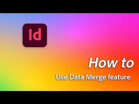 How to use Data Merge in Adobe InDesign