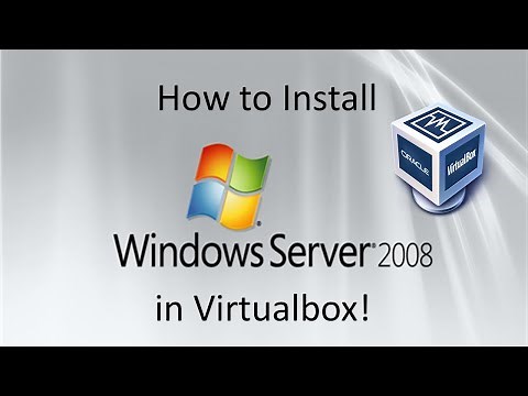 Windows Server 2008 R2 - Installation in Virtualbox
