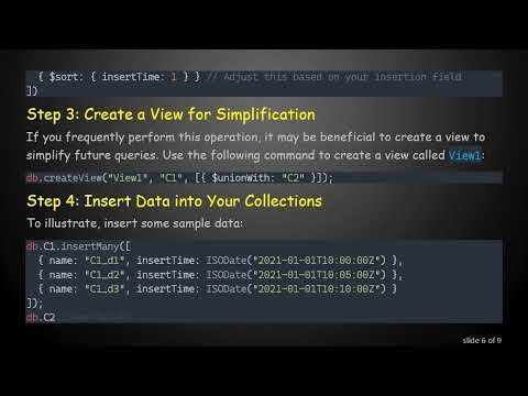 How to Efficiently Query Multiple Concatenated Collections in MongoDB