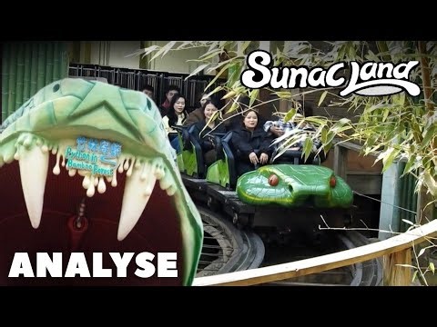 Python in Bamboo Forest at Nanchang Sunac Land - The world's largest GCI wooden roller coaster!