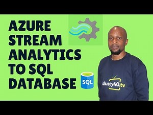 Stream Analytics to SQL Database