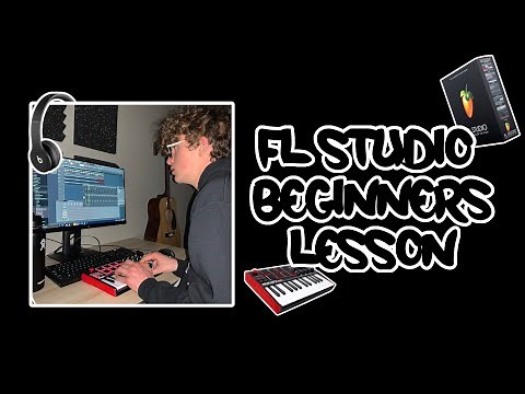 FL Studio Easy BEGINNER Tutorial (Make Your First Beat)