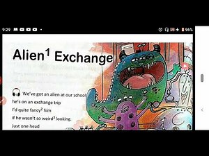 Oxford new pathways English literature//class-4//poem// Alien Exchange//