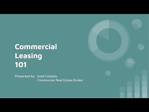 Commercial Leasing 101