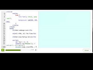 Putting JS in a webpage | HTML/JS: Making webpages interactive | Computer Programming | Khan Academy