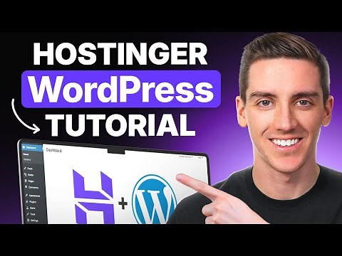Hostinger WordPress Tutorial 2026 (COMPLETE Step-by-Step Website Setup)