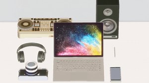 Get started in Paint 3D: Let the rhythm guide you and create your own flat lay with our musician collection of objects on Remix 3D. | Windows