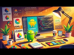 Create Your First Android Project - XML Layout Tutorial for Beginners