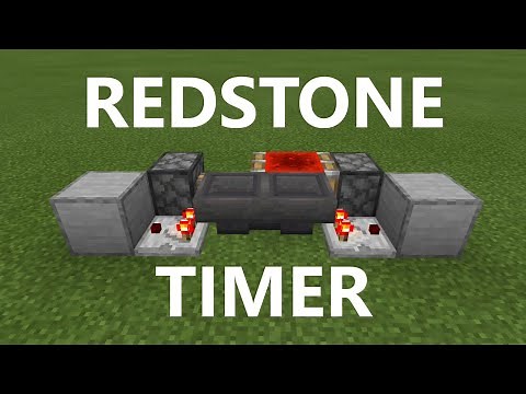 Minecraft Redstone Timer Tutorial