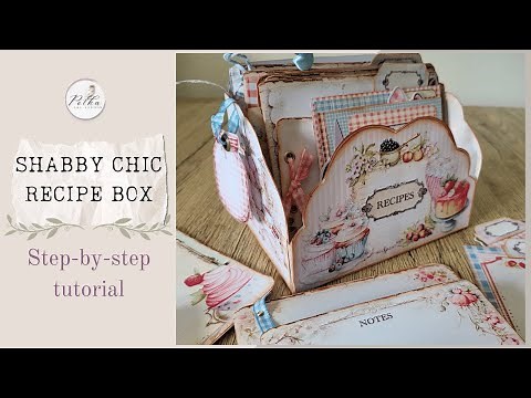 Crafting a Charming Shabby Chic Recipe Box: Complete Step-by-Step Tutorial