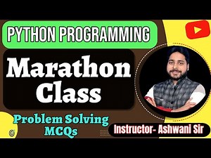 Python MCQs Practice Marathon 🚀 | Problem Solving for Exams & Interviews | Coding with Ashwani Sir