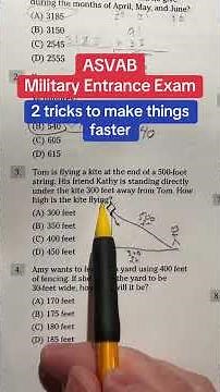 ASVAB Math AFQT AR Solutions 2&3