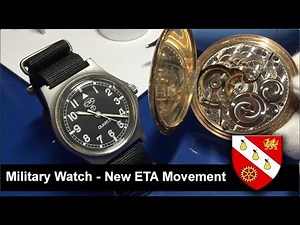 Tritium Dial Military Watch by CWC - Replacing The ETA Movement
