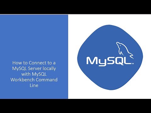 MySQL : how to connect to a mysql server locally with mysql workbench