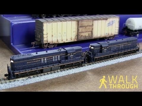 N scale Life Like SD7 decoder installation LENZ Silver Mini with Golden LED