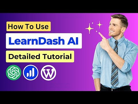 How to Use LearnDash AI to Create Courses Quickly | LearnDash Tutorial | Online Courses with AI